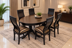 Imported 6 Seater Extendable Dining Table