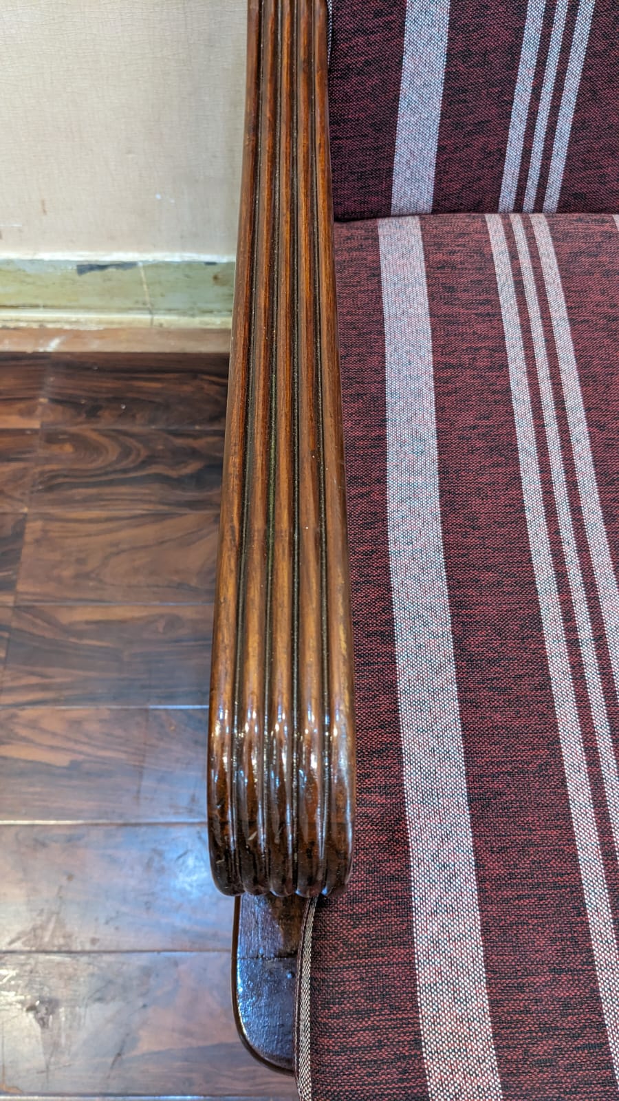 Solid Sheesham Wood Rocking Chair