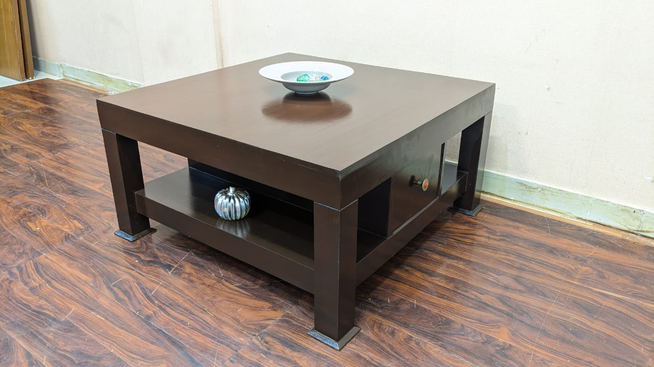 Center Table with Storage Drawers