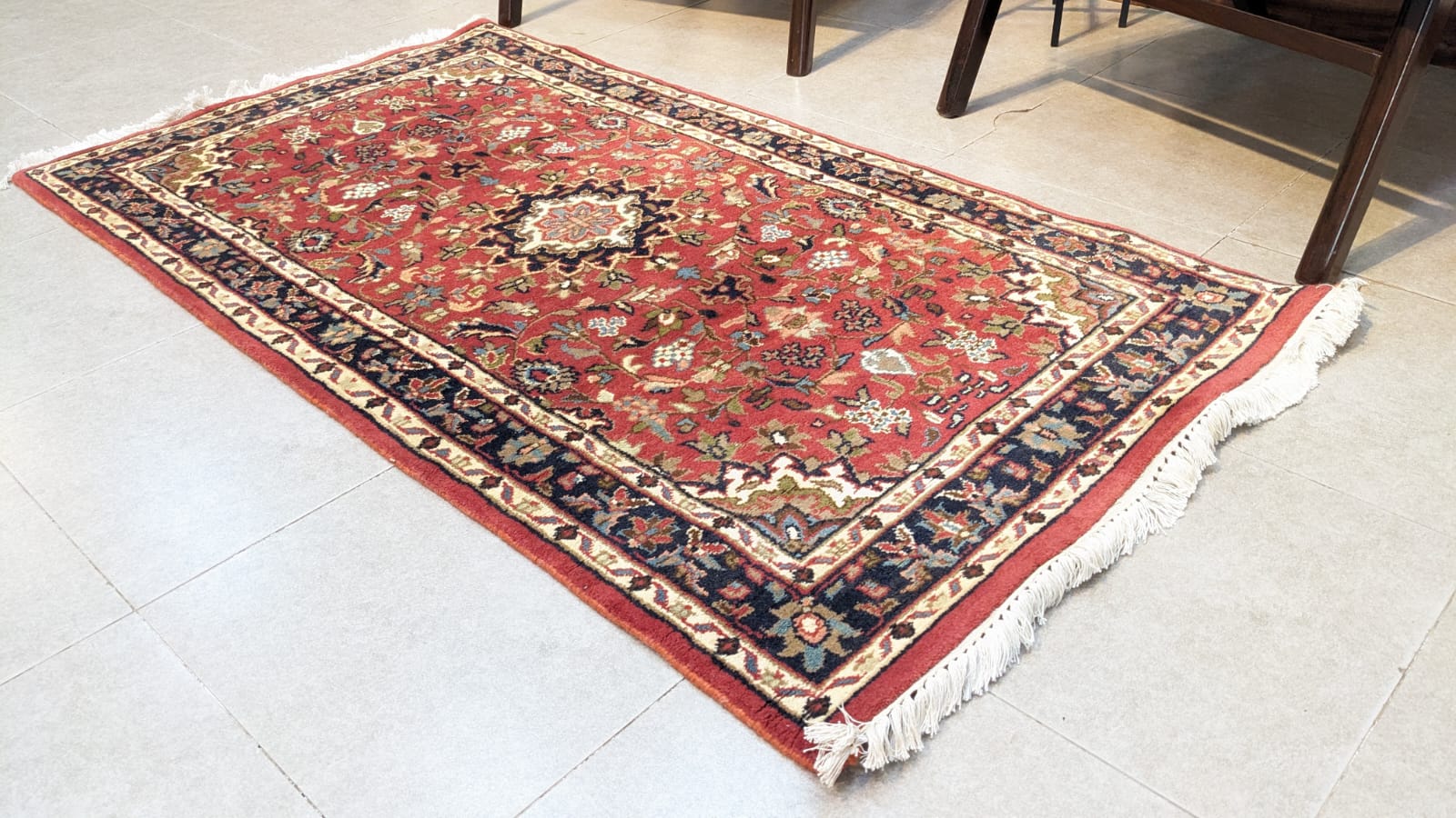 Vintage Persian Hand Knotted Carpet