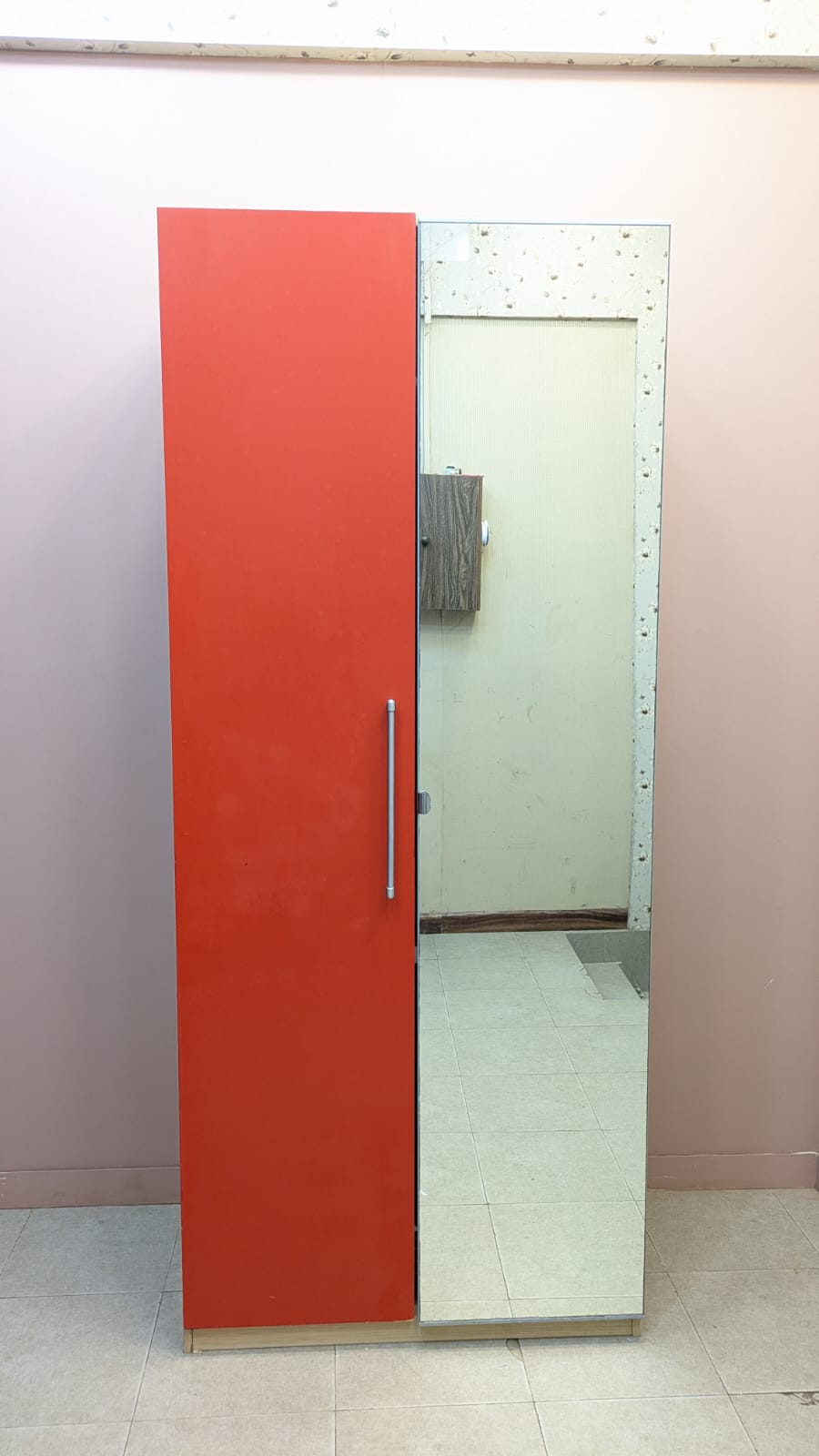 IMPORTED IKEA 2-DOOR WARDROBE WITH FULL-LENGTH MIRROR!