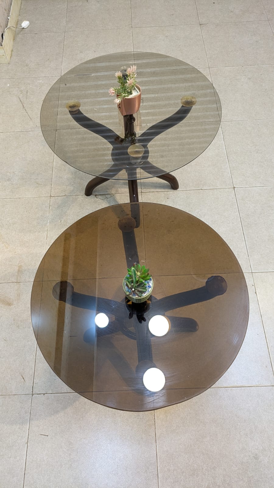 Center Table With 2 Side Tables