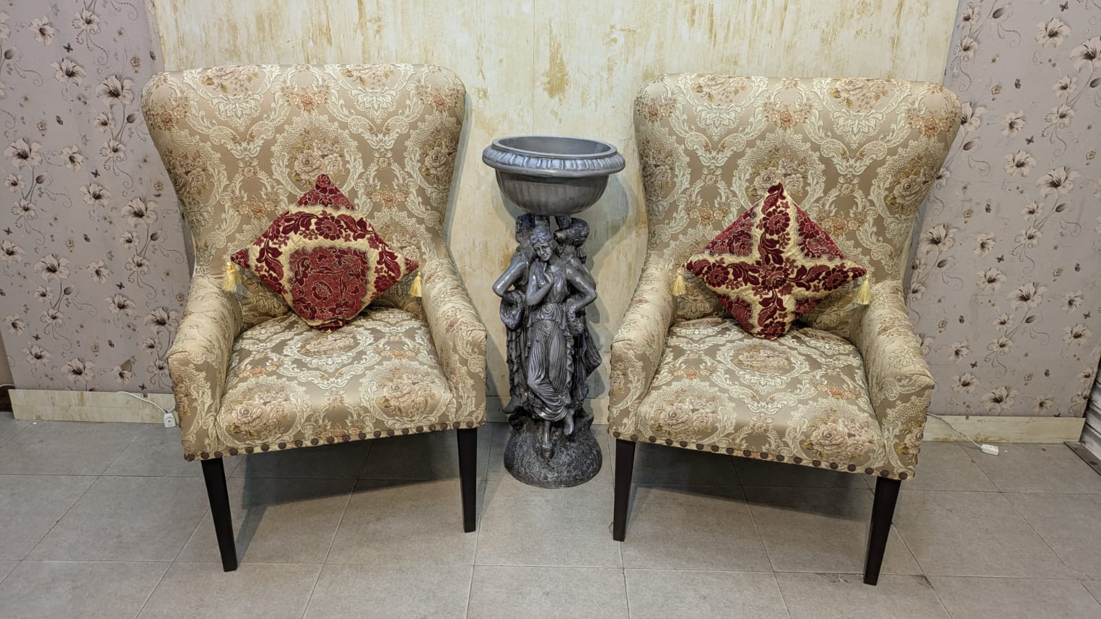 High back chair