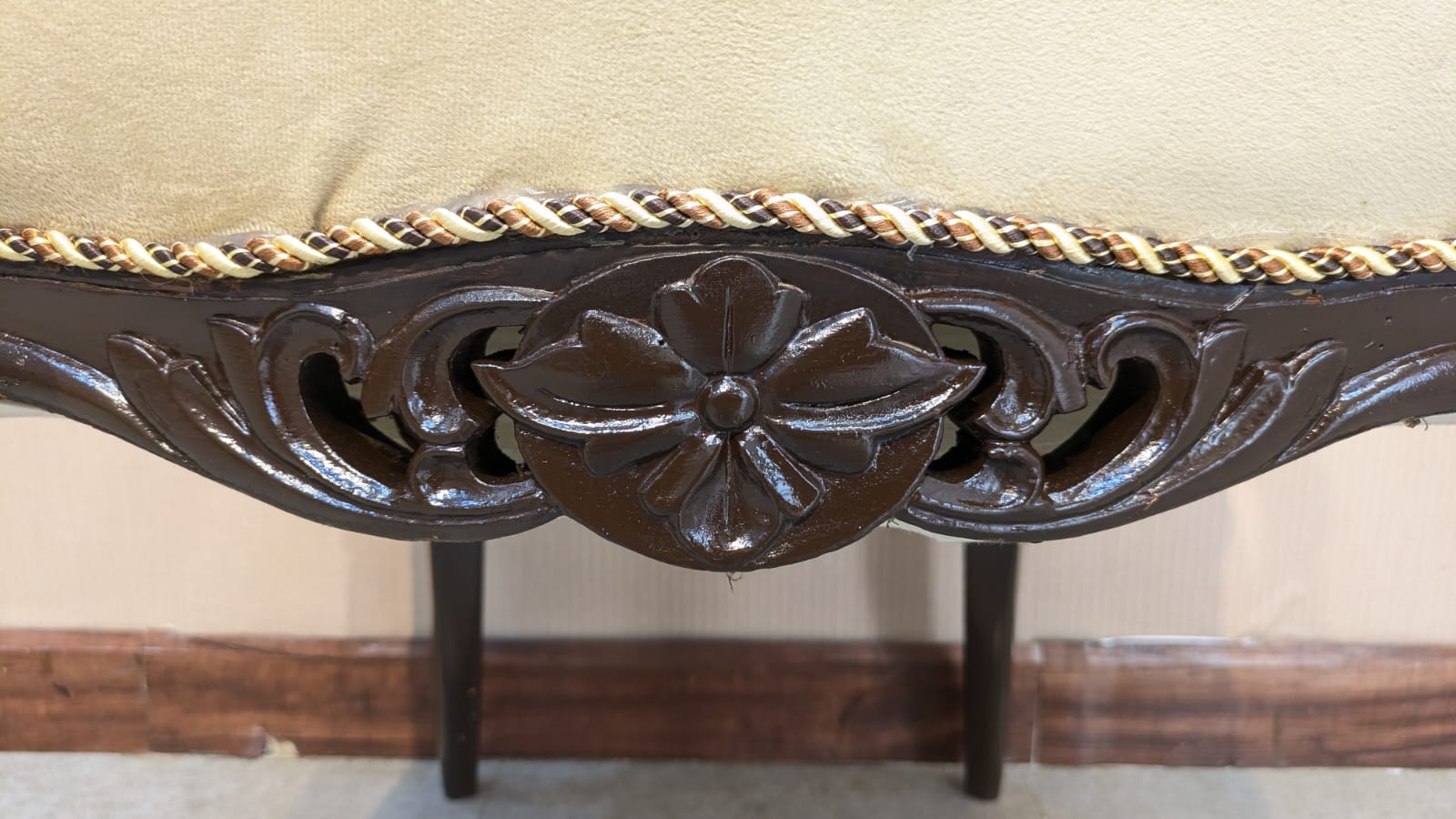 Solid Sheesham Wood Pair of Coffee Chairs