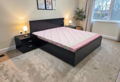 King Size Bed With 2 Side Tables