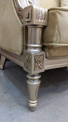 Solid Sheesham Wood 3 Seater Chinioti Sofa