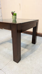 100% Solid Sheesham Wood Corner Table
