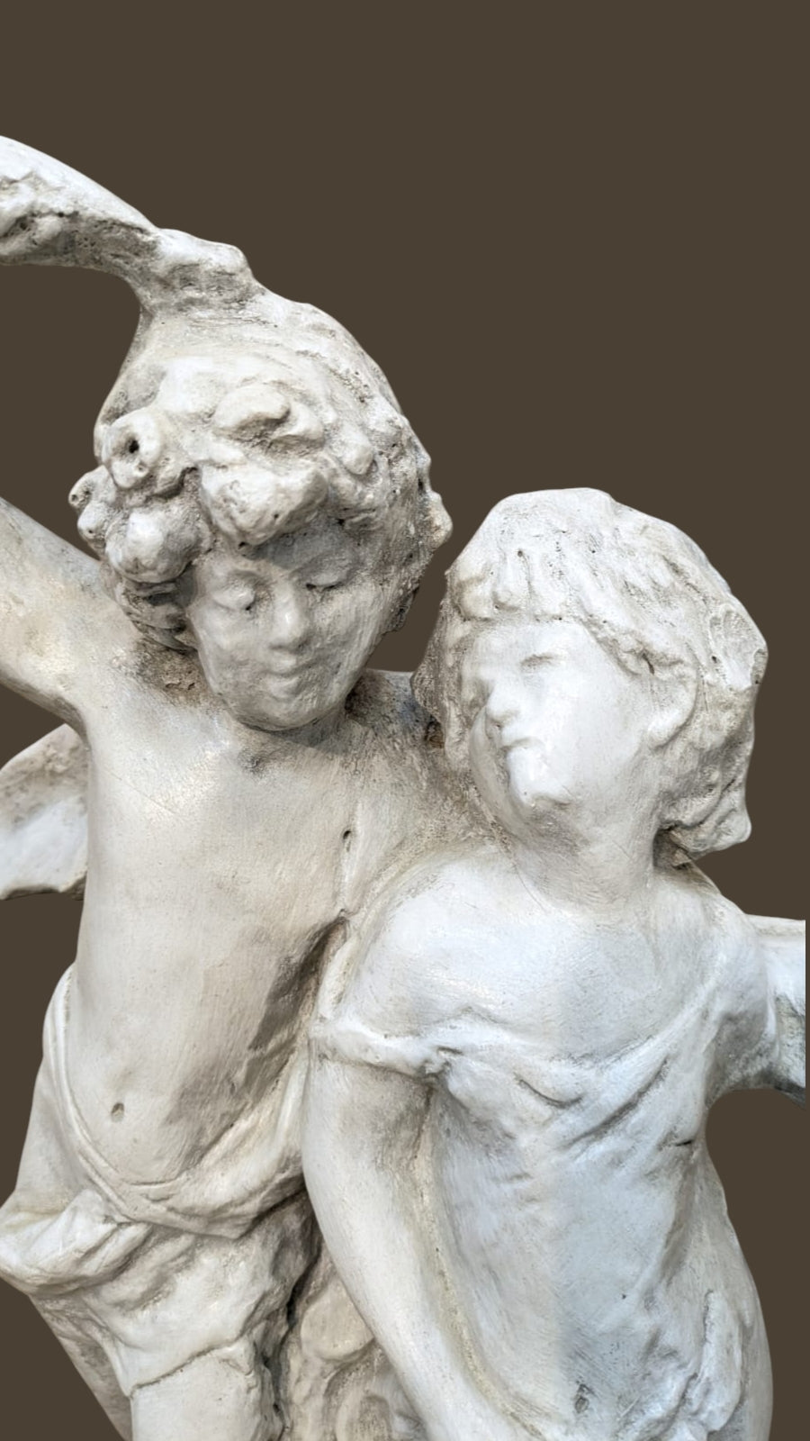 ✨ ANGELS OF LOVE STATUE WITH PEDESTAL ✨
