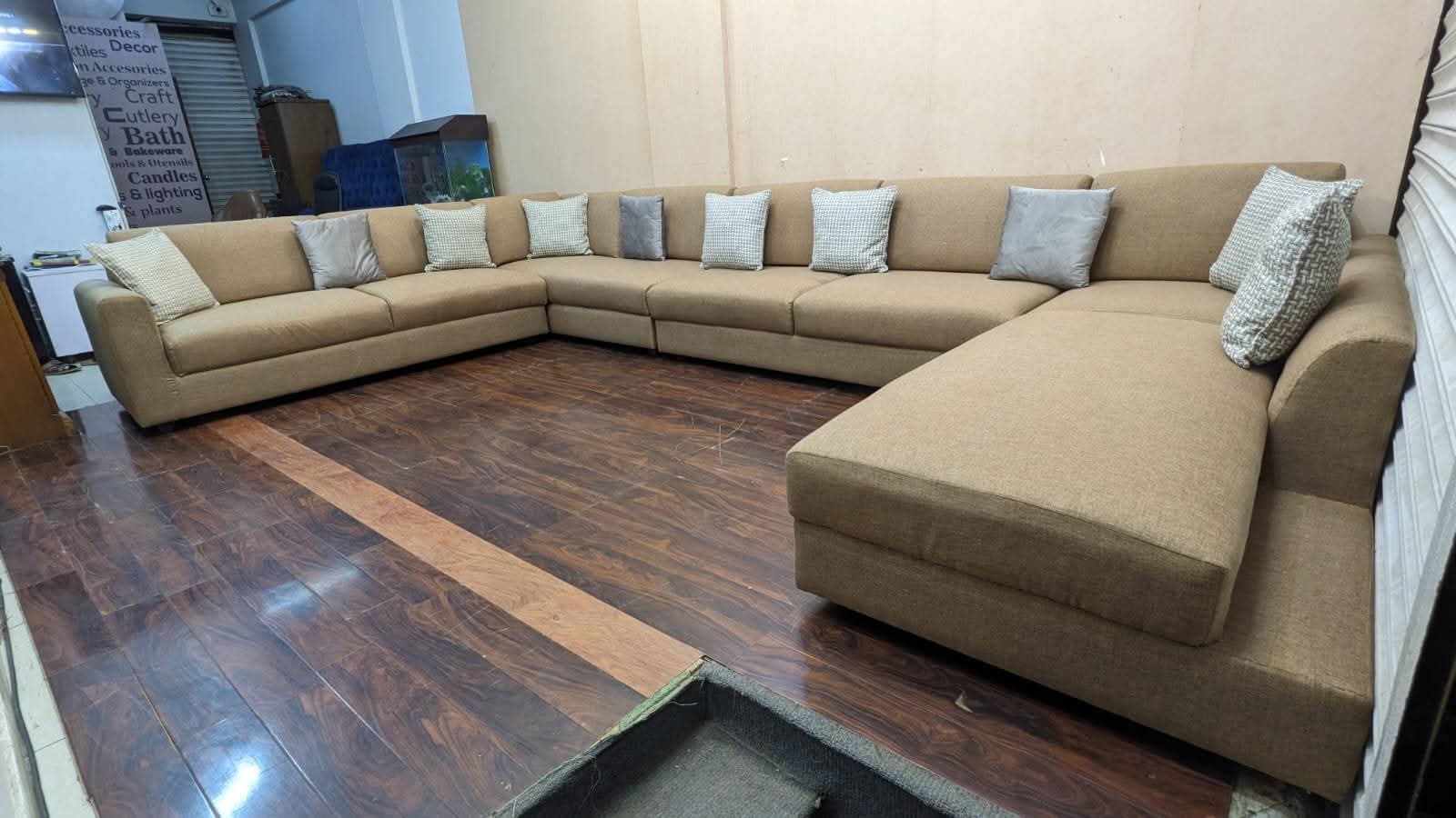 13 Seater U Shape Sofa Set