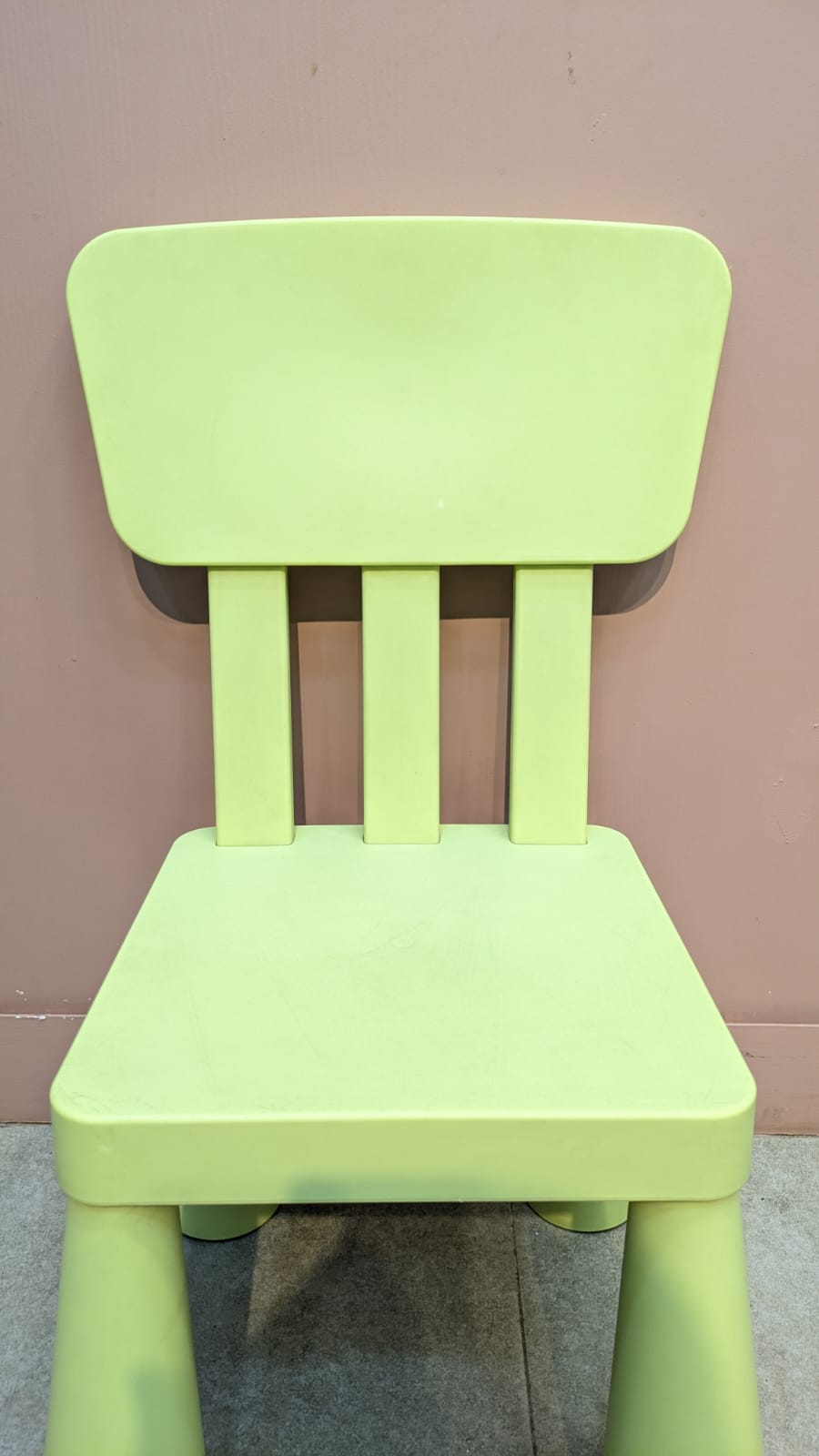 IMPORTED IKEA MAMMUT KIDS TABLE & CHAIRS SET