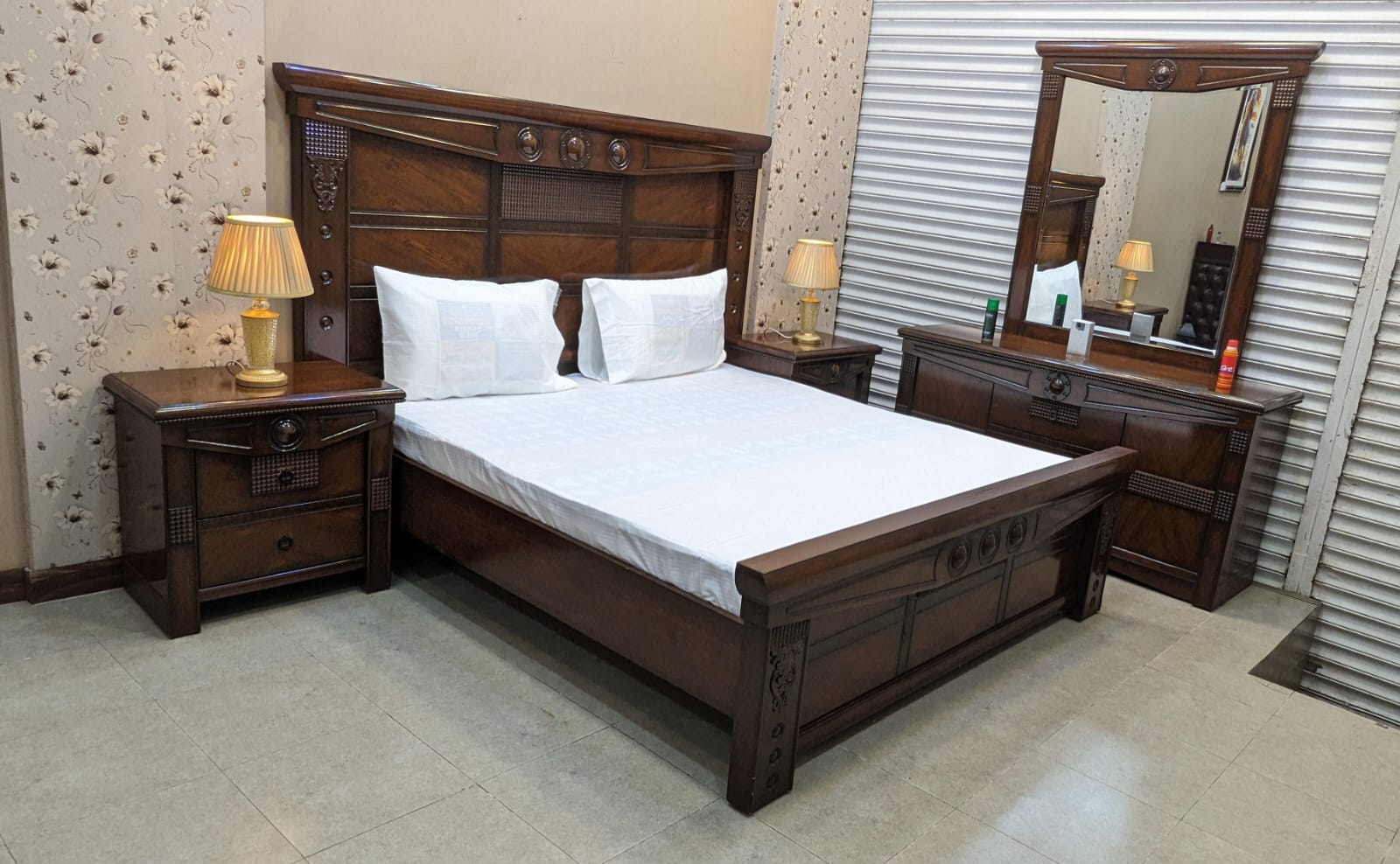 Imported Dubai King Size Bed Set