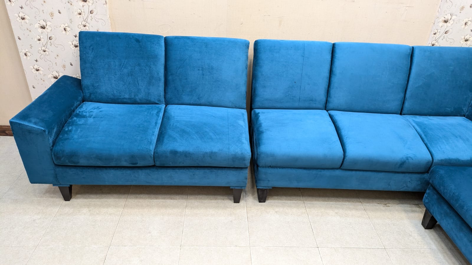 8 Seater L Shape Sofa Set