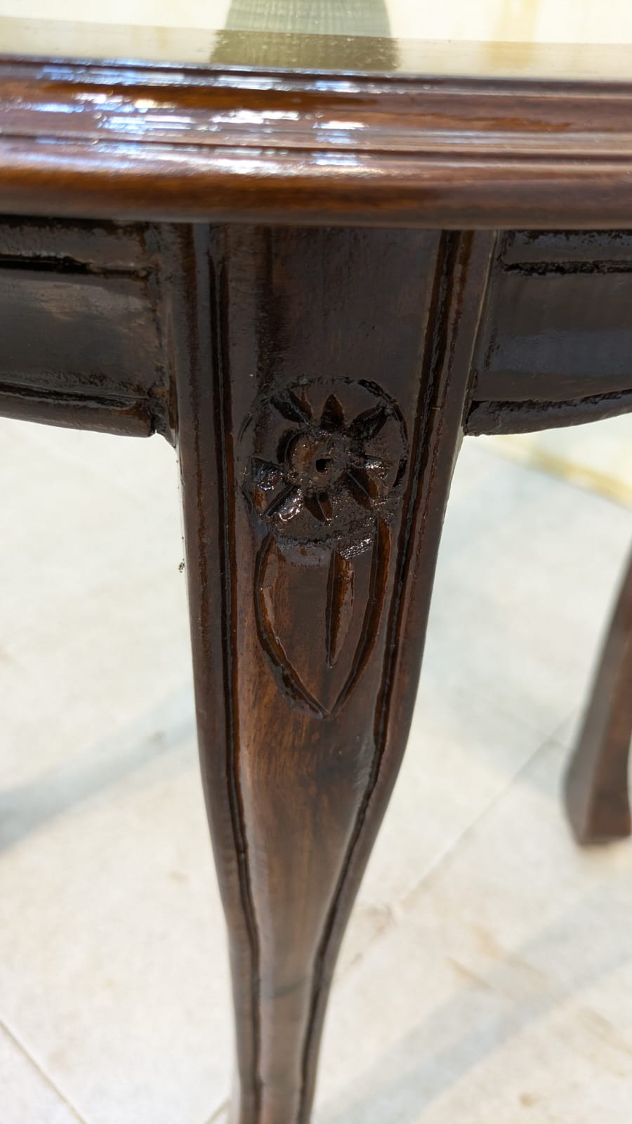 Solid Sheesham Wood Pair of Coffee Chairs Set