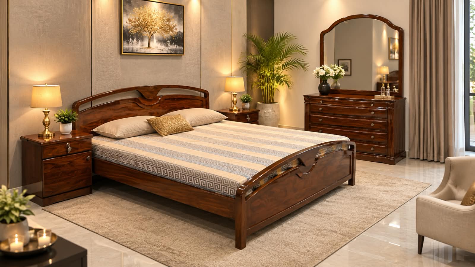 King Size bed set