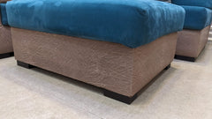 4 Seater L Shape Sofa Set with Ottoman