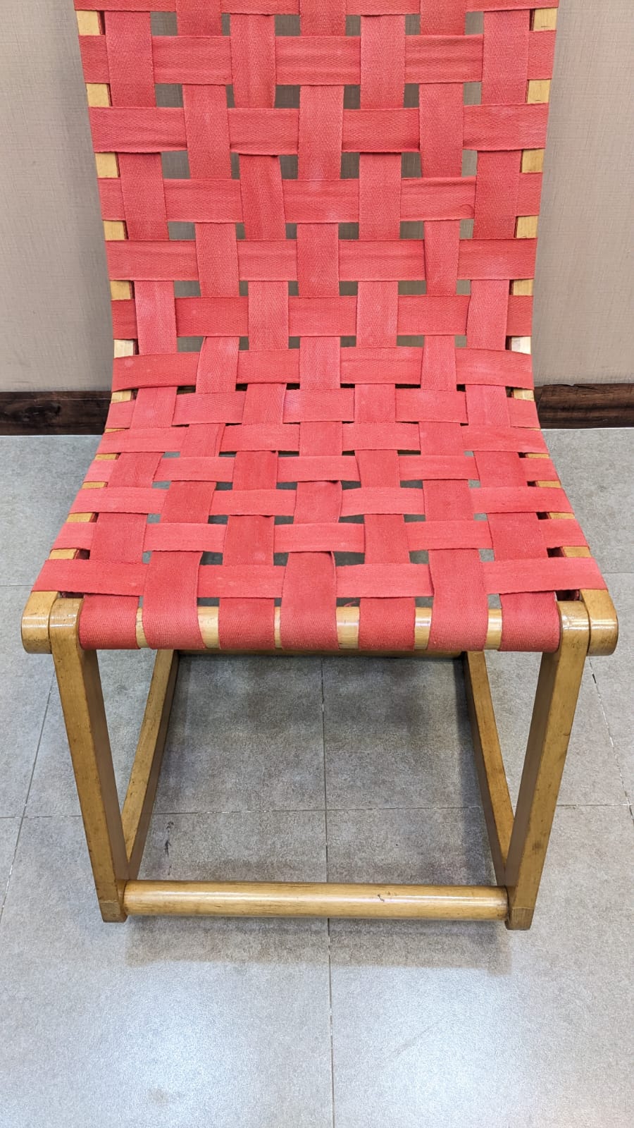 Imported Solid Beech Wood Rocking Chair