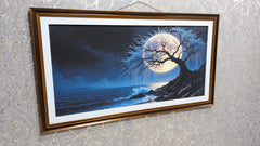 New Wall Mounted Frame Moonlit Serenity