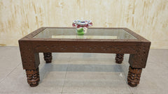 Solid Sheesham Wood Center Table
