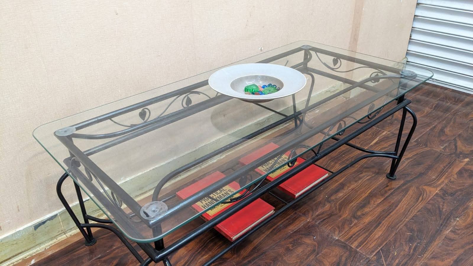 Metal Center & Side Tables Set