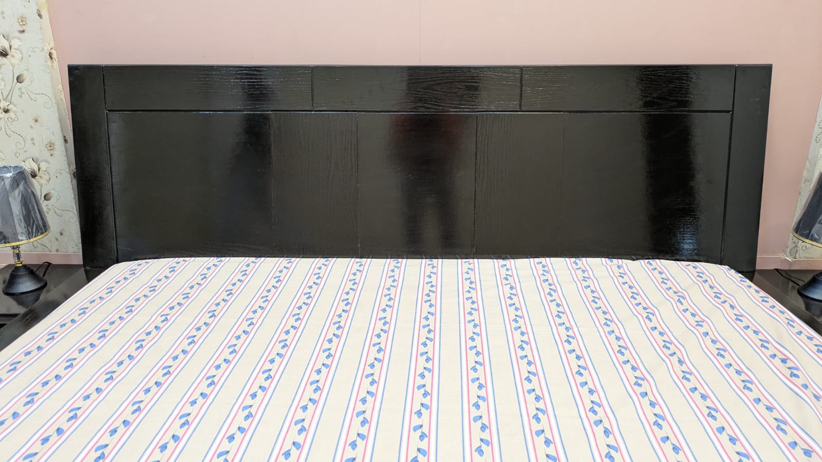Floor Bed With Attached side table
