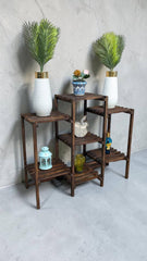 Brand New Wooden Tiered Display Rack