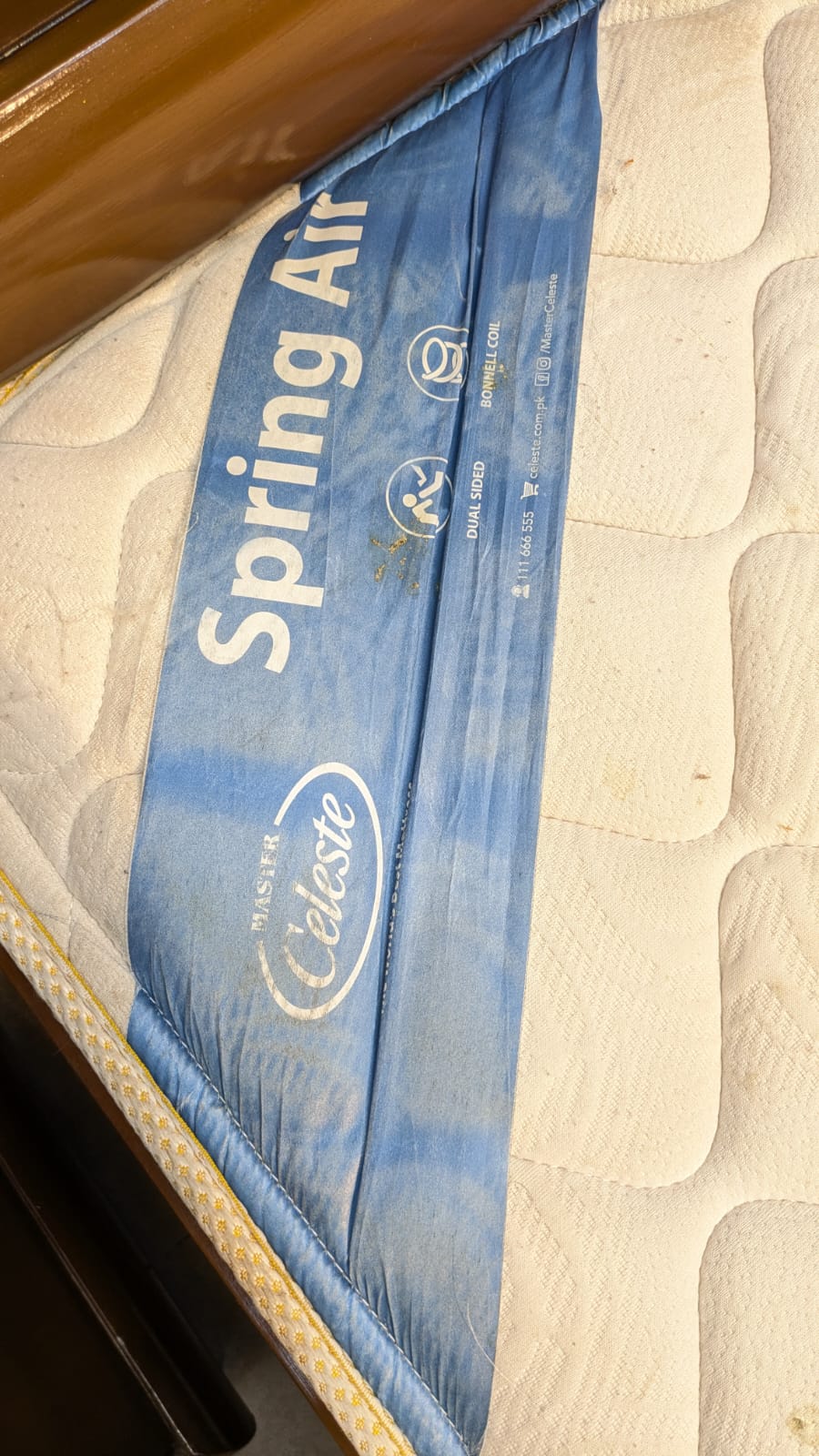 King Size Bed Set with Spring Air Mattress