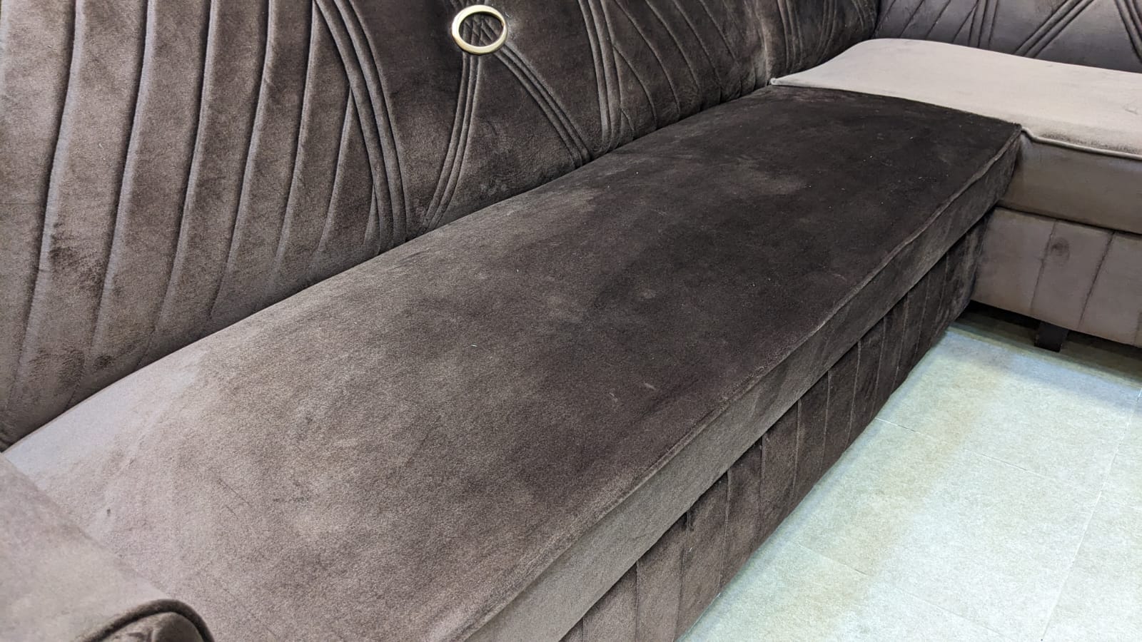 New 6 Seater L Shape Sofa Set