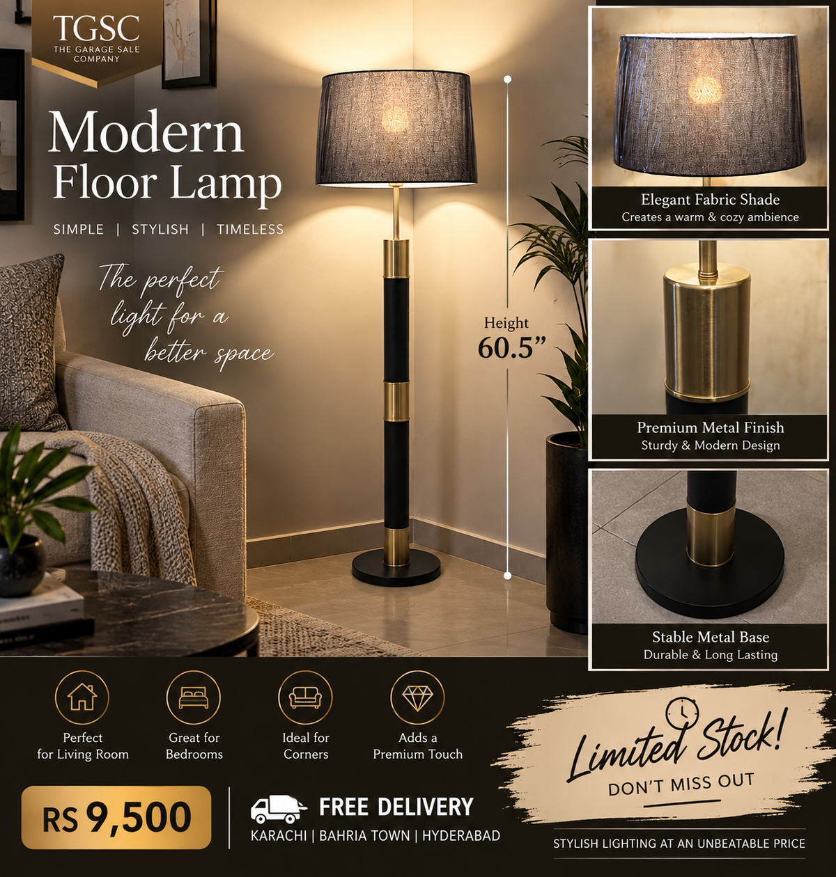 Brand New Floor Lamp