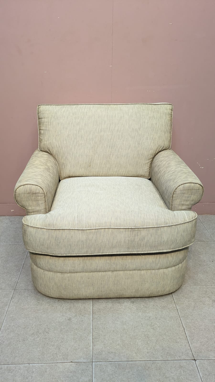 Super Comfortable Pair Of Single Sofa