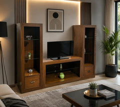 LED Unit with built-In Display Shelves