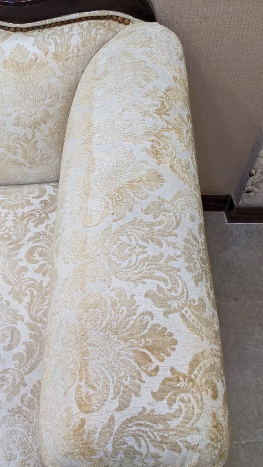 Solid Sheesham Wood 2 Seater Divan
