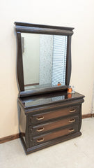 King Size Bed With 2 Side Tables and Dressing Table