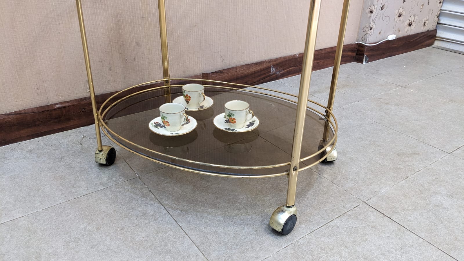 2 Tier Tea Trolley