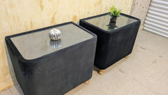 4 Seater Sofa Set With corner Tables