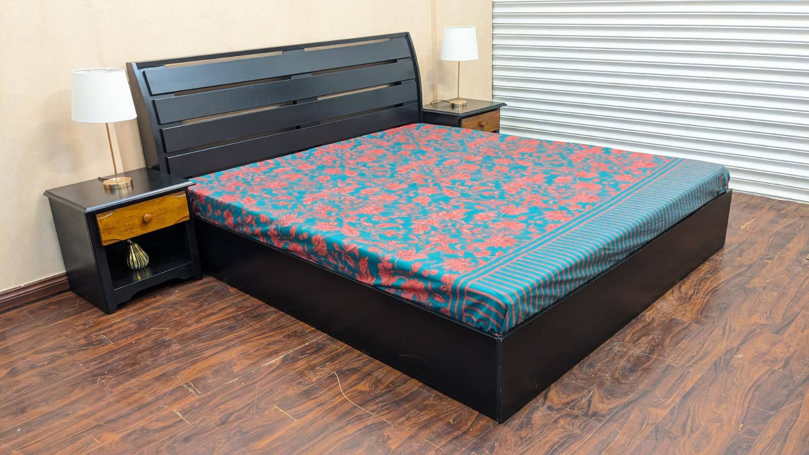 🔥Index Furniture 🔥 King Size Bed with 2 Side Tables