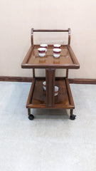 Sheesham Wood Tea Trolley