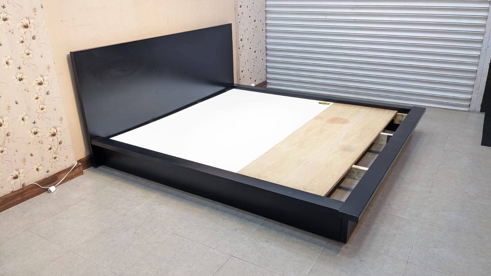 Low Height King Size Bed