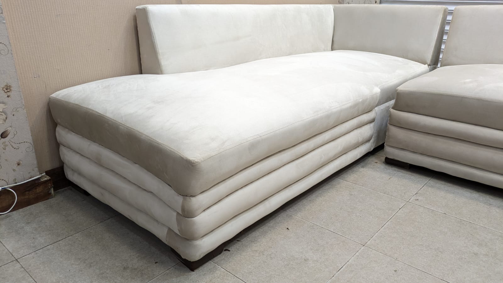 6 Seater L Shape Sofa Set