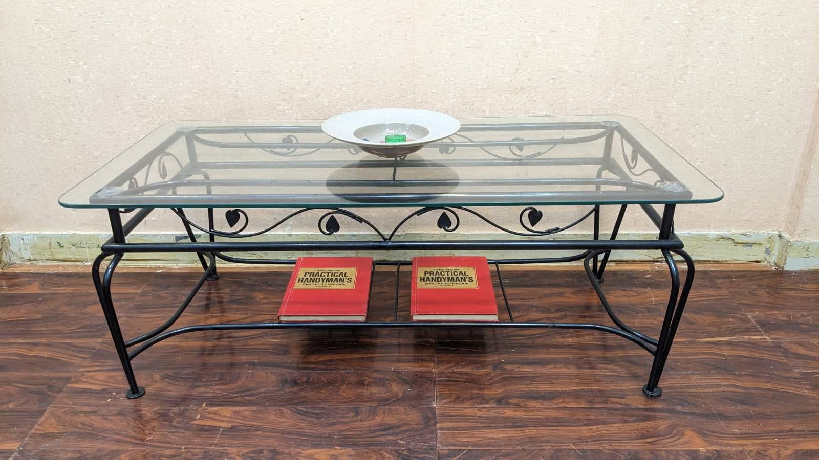 Metal Center & Side Tables Set
