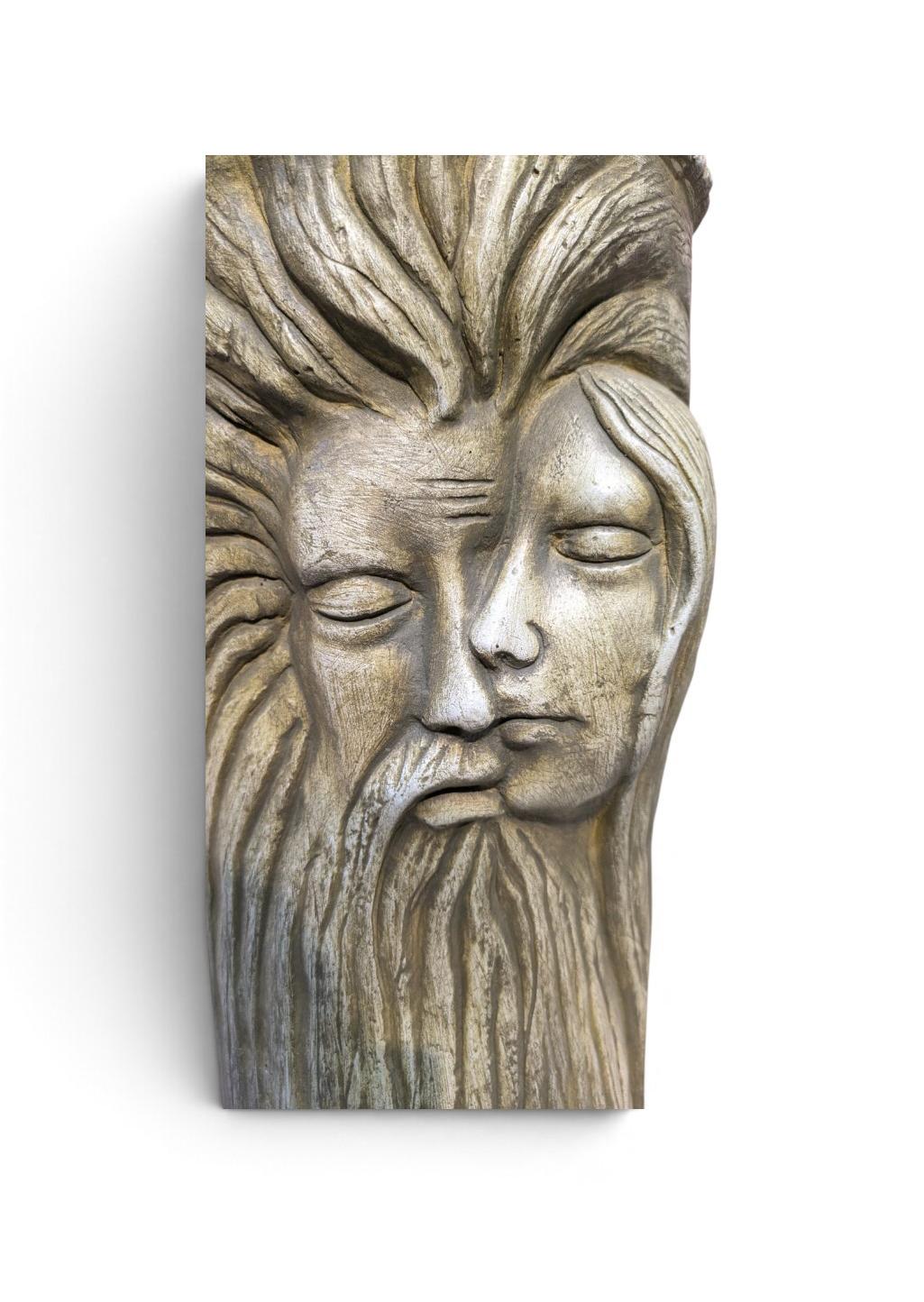 Brand New Face Cut Vase with Artificial Flowers