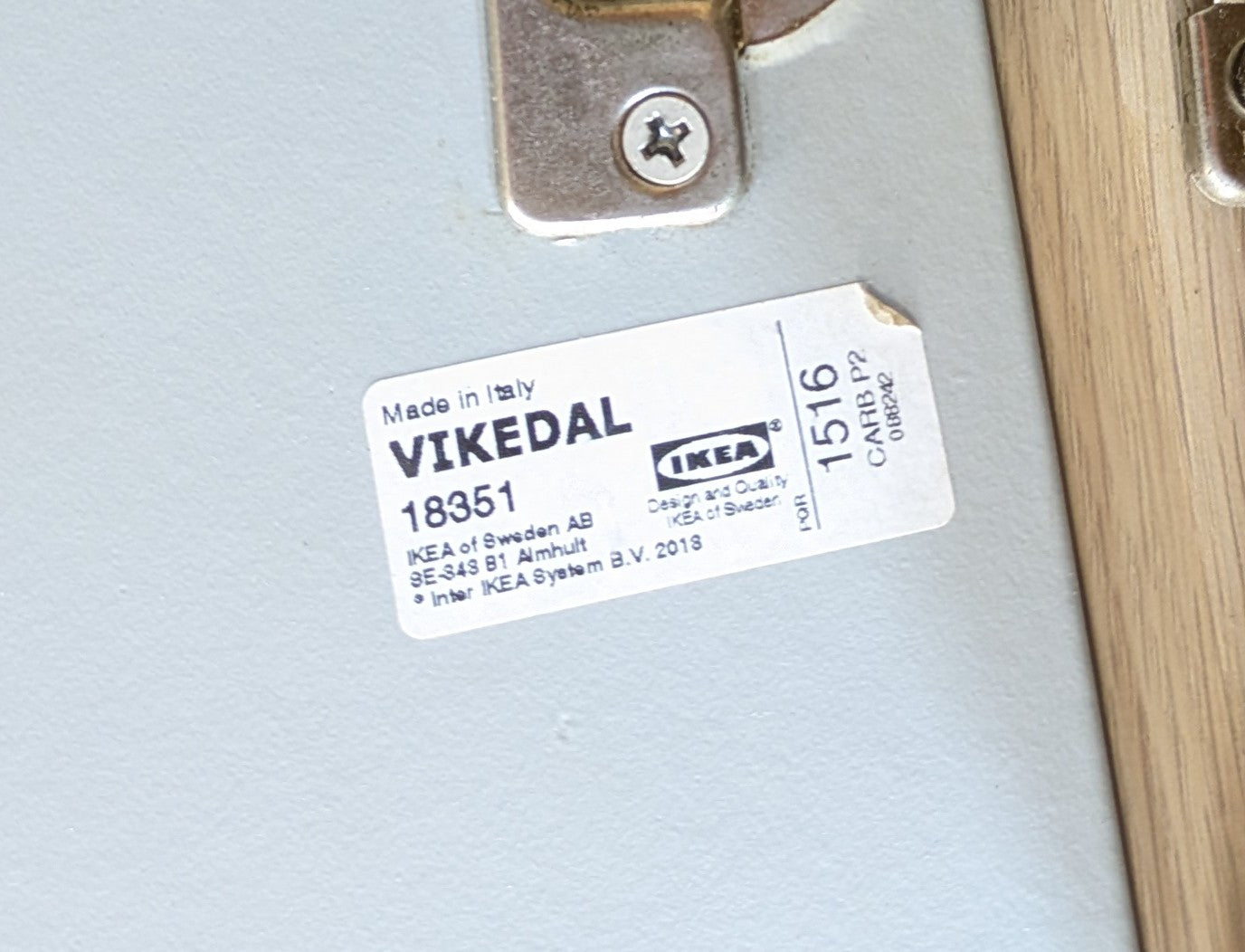IMPORTED IKEA 2-DOOR WARDROBE WITH FULL-LENGTH MIRROR!