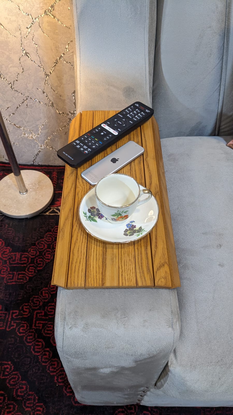Brand New Wooden Sofa Armrest Table