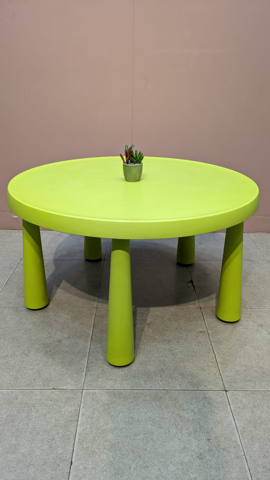 IMPORTED IKEA MAMMUT KIDS TABLE & CHAIRS SET