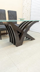 Sheesham Wood 6 Seater Dining Table