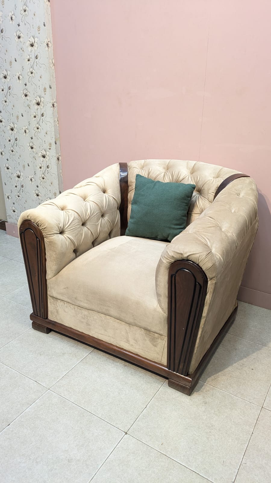 Modern 5 Seater Chesterfield Sofa Set