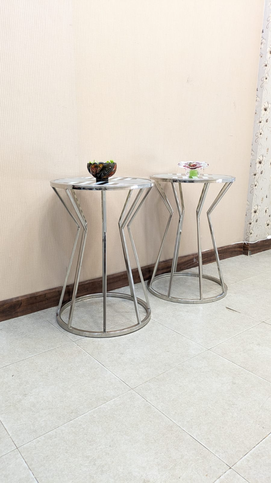 Pair Of Corner Tables