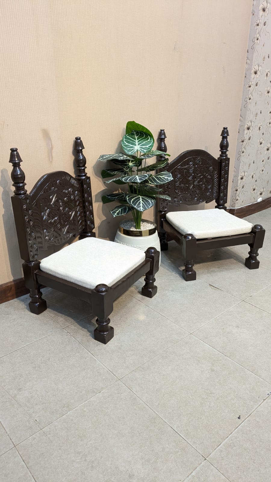 Pair Of Peerah Chairs