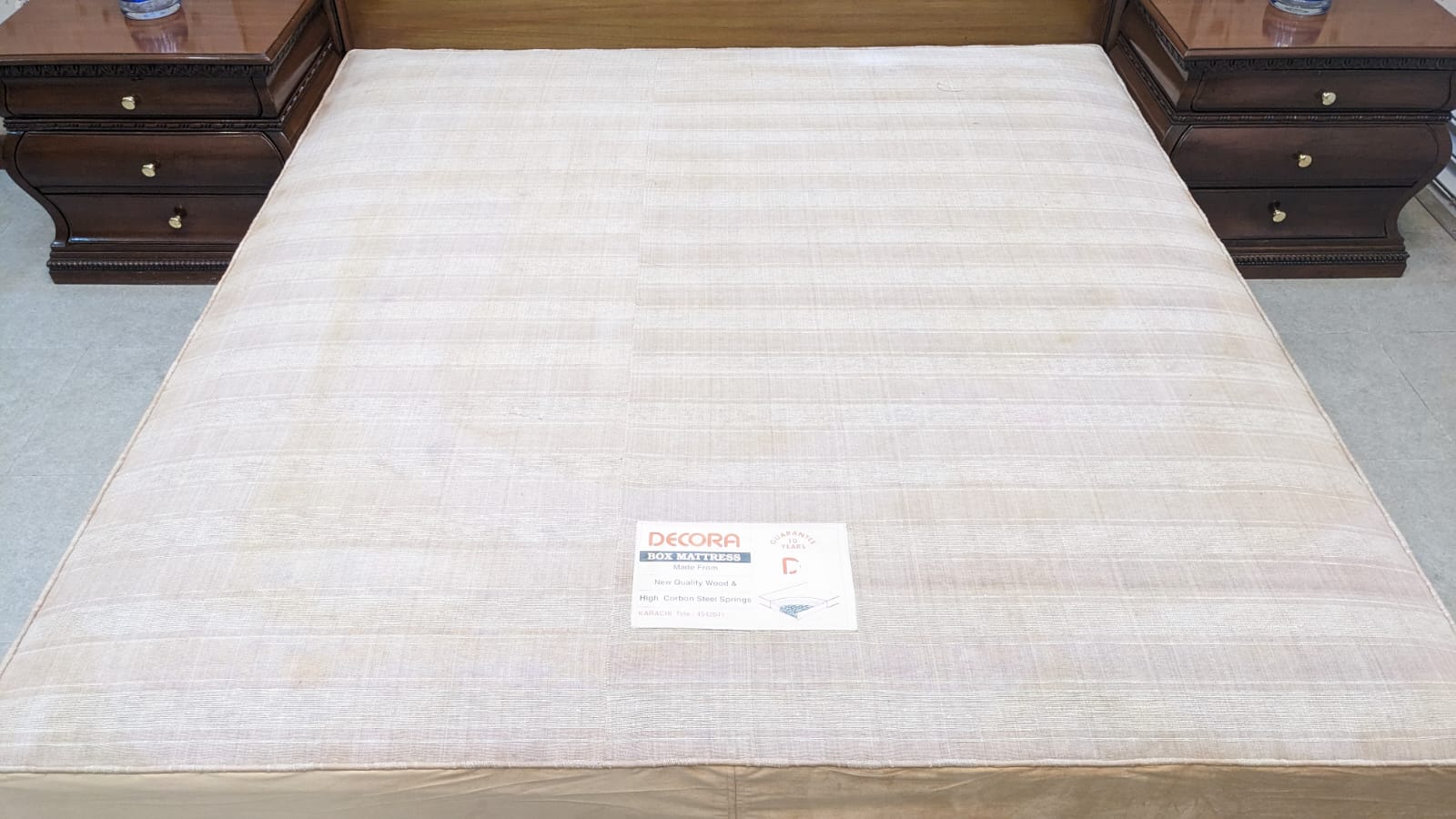 Sheesham Wood King Size Bed Set