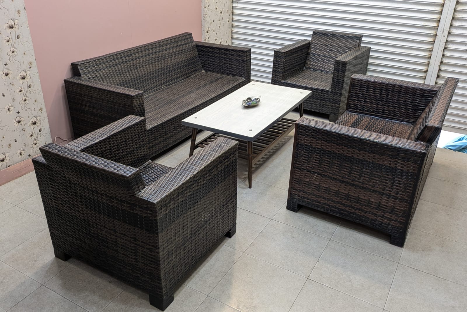 Brand New 7 Seater Outdoor Rattan Sofa Set