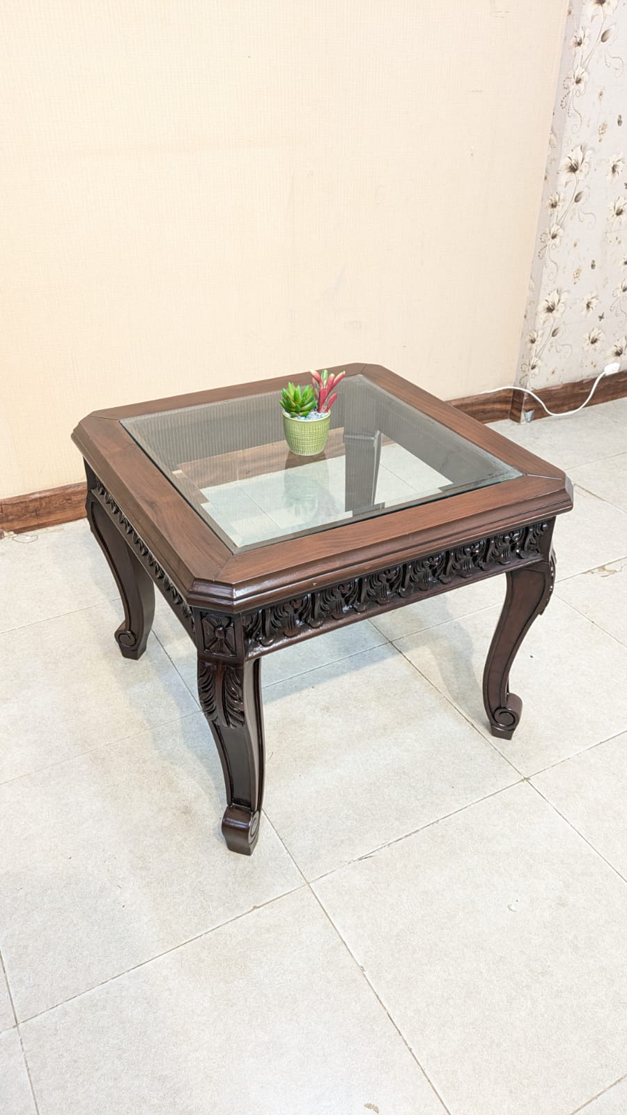 6 Seater Sofa Set with Center Table and 2 Side Tables Set